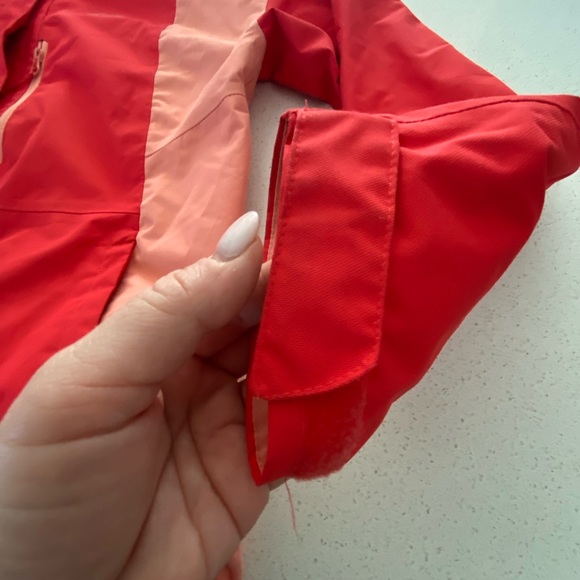 Columbia soft shell jacket, coral and pink. Gently used, size large woman. - Picture 4 of 7
